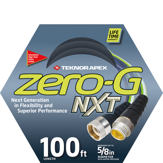 5/8" x 100' zero-G NXT Lightweight Kink-Resistant Garden Hose 5100-100