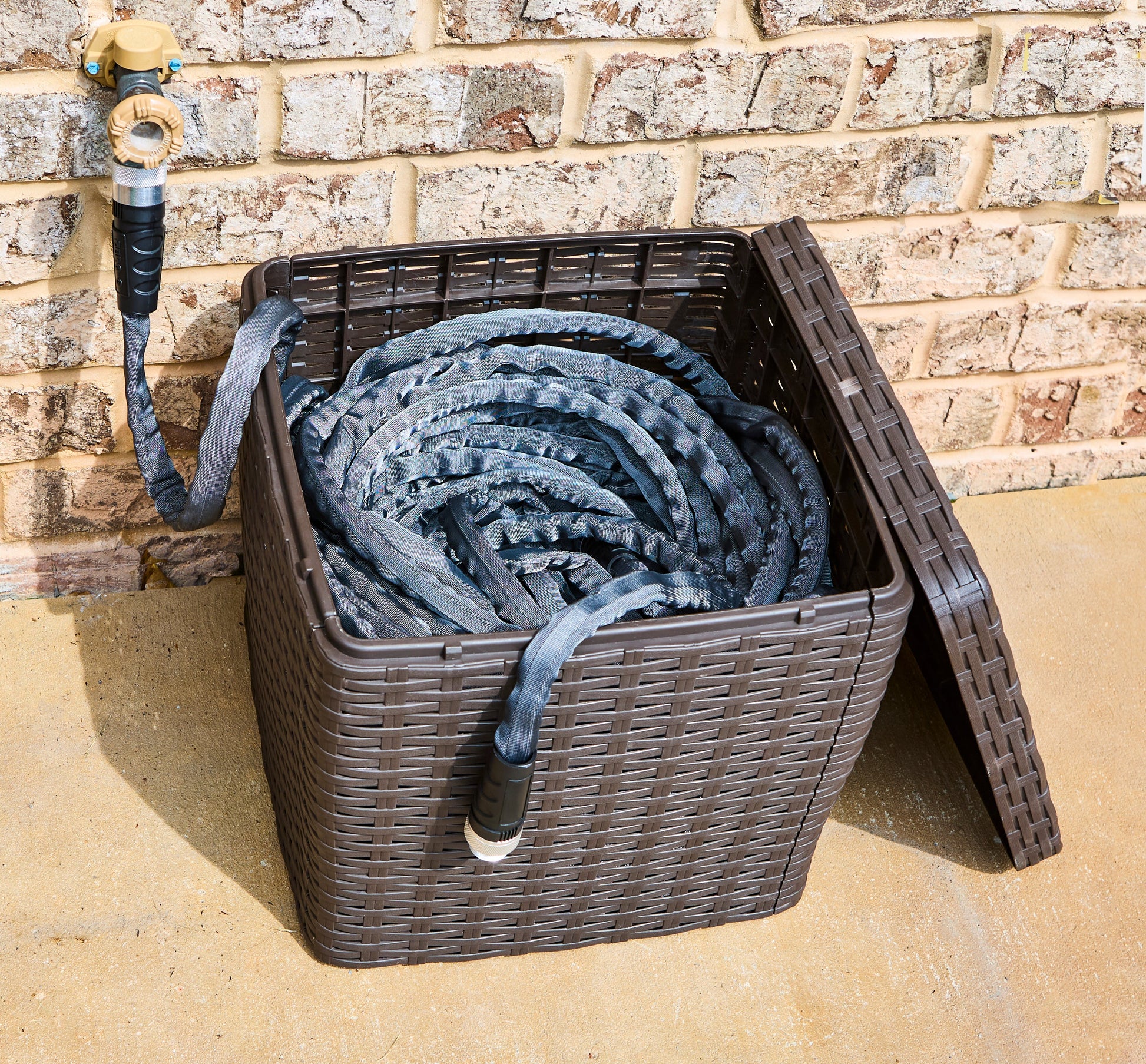 Hose Storage Cubby - 200ft Lightweight Hose Capacity