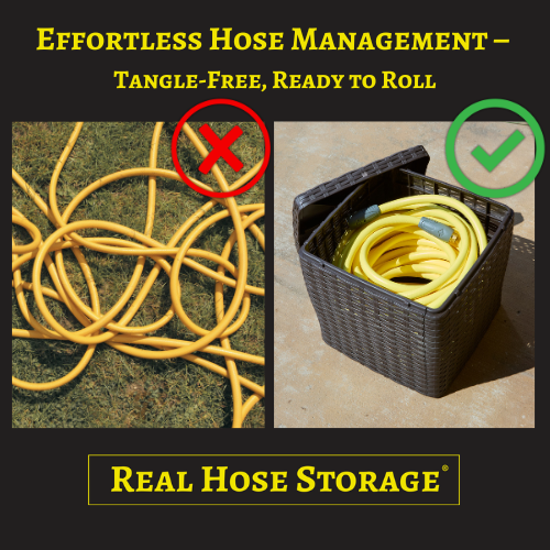 Real Hose Storage - Hose storage box