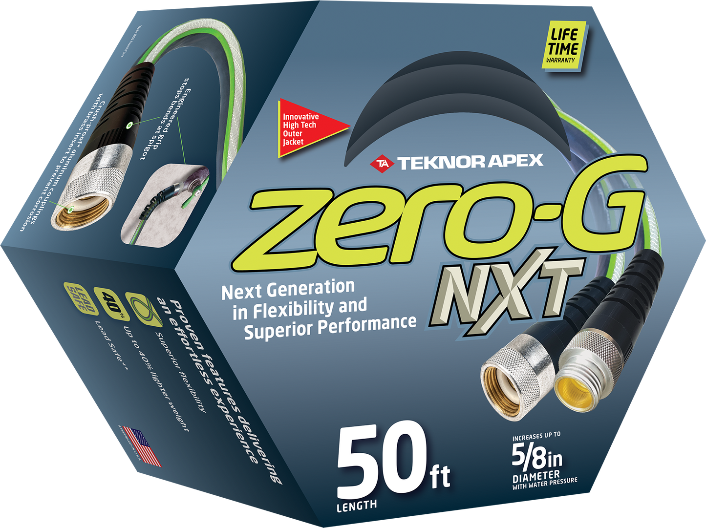 5/8" x 50' zero-G NXT Garden Hose for Sale