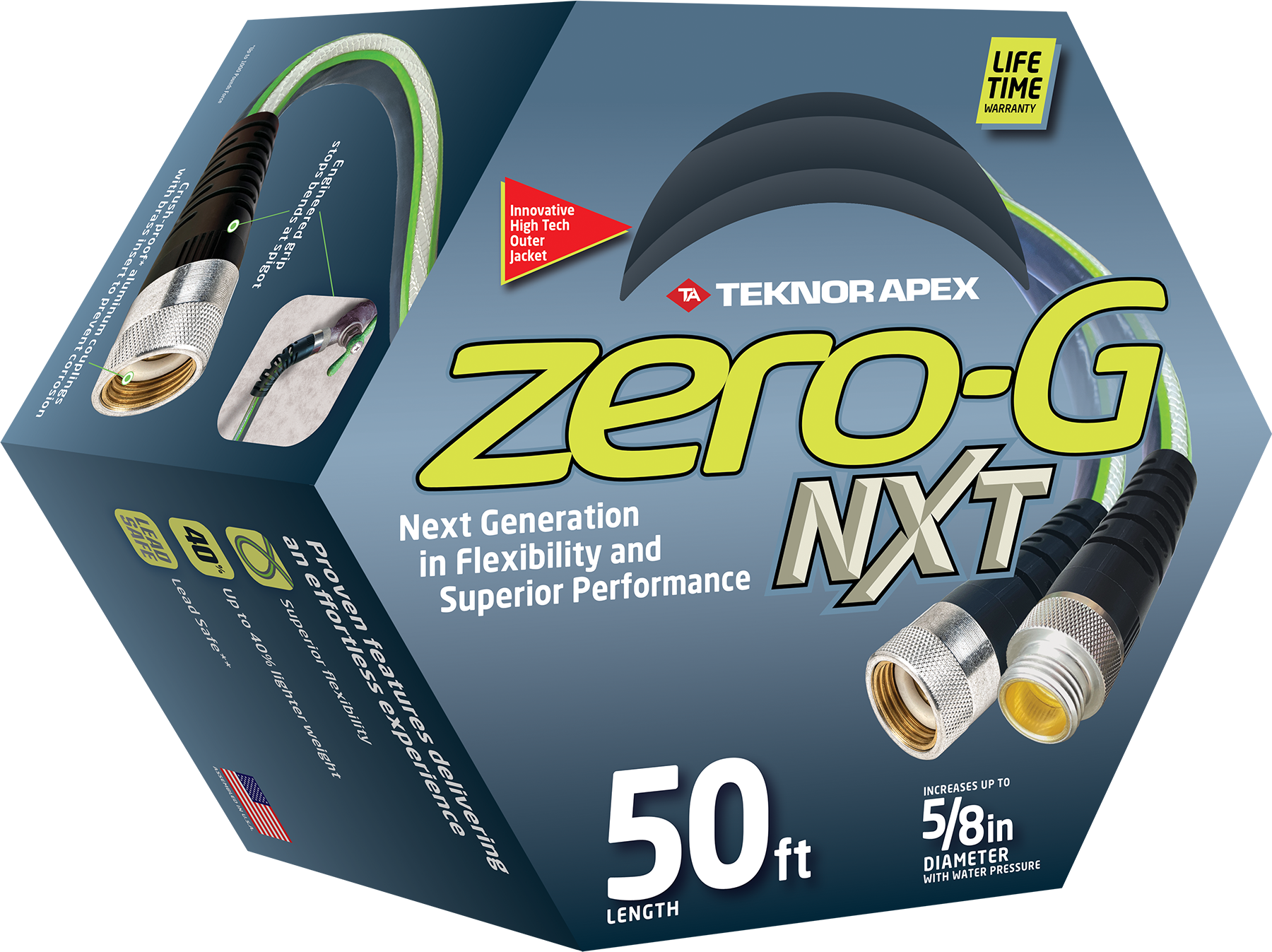 5/8" x 50' zero-G NXT Garden Hose for Sale