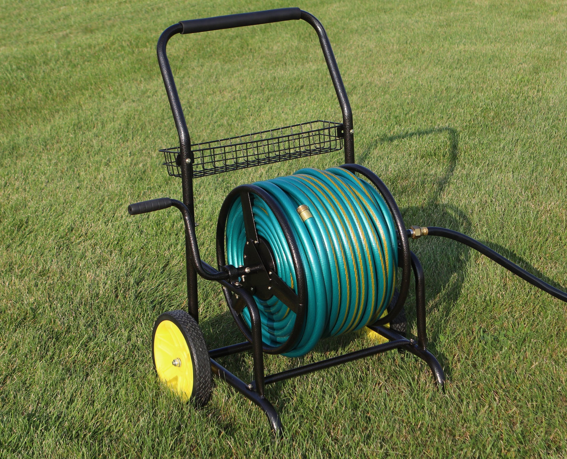 Real Hose Storage 2-Wheel Heavy Duty Hose Cart - 200ft Hose Capacity