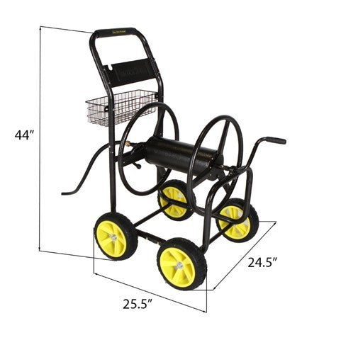 Real Hose Storage 4-Wheel Industrial Hose Wagon - 400ft Hose Capacity