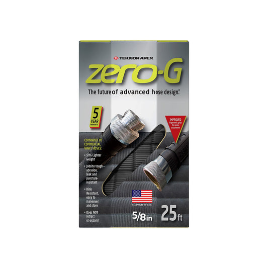 5/8" x 25' zero-G Lightweight Kink-Resistant Garden Hose
