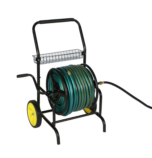 Real Hose Storage 2-Wheel Heavy Duty Hose Cart - 200ft Hose Capacity